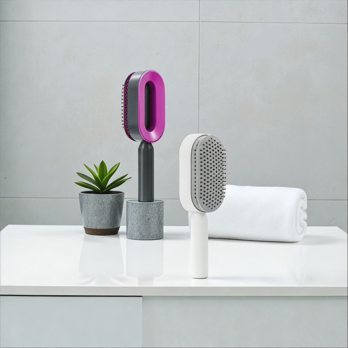 Brosse Autonettoyante & Massante