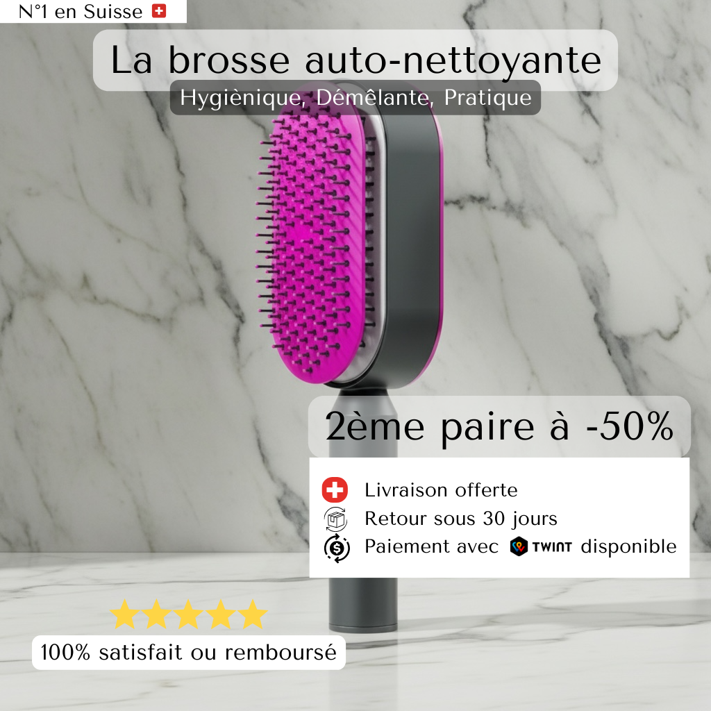 Brosse Autonettoyante & Massante